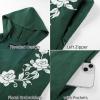 image:imageScarlet Darkness Renaissance Hood Dress for Women Medieval Costume Underbust Pirate Dresses with PocketsEmerald Green