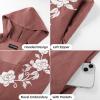 image:imageScarlet Darkness Renaissance Hood Dress for Women Medieval Costume Underbust Pirate Dresses with PocketsMauve Pink