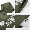 image:imageScarlet Darkness Renaissance Hood Dress for Women Medieval Costume Underbust Pirate Dresses with PocketsOlive Green
