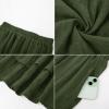 image:imageScarlet Darkness Renaissance Maxi Skirt for Women Flowy Long Boho Skirts with Pockets Army Green