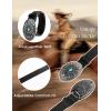 image:imageScarlet Darkness Western Belt for Women Leather Cowgirl Belt with Turquoise Buckle Country Belts for Jeans DressesBlack