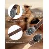 image:imageScarlet Darkness Western Belt for Women Leather Cowgirl Belt with Turquoise Buckle Country Belts for Jeans DressesCoffee