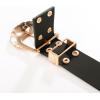 image:imageScarlet Darkness Western Belts for Woman Renaissance Cowgirl Leather Belt with Removable BuckleBlack