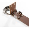 image:imageScarlet Darkness Western Belts for Woman Renaissance Cowgirl Leather Belt with Removable BuckleBrown Silver