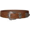 image:imageScarlet Darkness Western Belts for Woman Renaissance Cowgirl Leather Belt with Removable BuckleBrown Silver