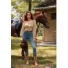 image:imageScarlet Darkness Western Belts for Woman Renaissance Cowgirl Leather Belt with Removable BuckleCoffee