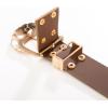 image:imageScarlet Darkness Western Belts for Woman Renaissance Cowgirl Leather Belt with Removable BuckleDark Brown