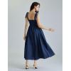 image:imageScarlet Darkness Women Renaissance Corset Dress Square Neck Cottagecore Fishbone SundressNavy