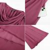 image:imageScarlet Darkness Women Renaissance Dress Split Bell Sleeve Cowl Neck Peasant Medieval DressDusty Rose