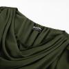 image:imageScarlet Darkness Women Renaissance Dress Split Bell Sleeve Cowl Neck Peasant Medieval DressOlive Green