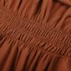 image:imageScarlet Darkness Women Renaissance Dress Split Bell Sleeve Cowl Neck Peasant Medieval DressRust