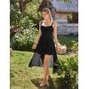 image:imageScarlet Darkness Womens Renaissance Corset Dress 2026 Summer Asymmetrical Sundress Pirate Gothic Chiffon DressesBlack