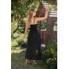 image:imageScarlet Darkness Womens Renaissance Corset Dress 2026 Summer Asymmetrical Sundress Pirate Gothic Chiffon DressesBlack