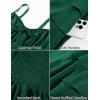 image:imageScarlet Darkness Womens Renaissance Corset Dress 2026 Summer Asymmetrical Sundress Pirate Gothic Chiffon DressesEden Green