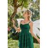 image:imageScarlet Darkness Womens Renaissance Corset Dress 2026 Summer Asymmetrical Sundress Pirate Gothic Chiffon DressesEden Green