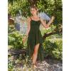 image:imageScarlet Darkness Womens Renaissance Corset Dress 2026 Summer Asymmetrical Sundress Pirate Gothic Chiffon DressesOlive Green