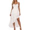 image:imageScarlet Darkness Womens Renaissance Corset Dress 2026 Summer Asymmetrical Sundress Pirate Gothic Chiffon DressesWhite