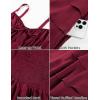image:imageScarlet Darkness Womens Renaissance Corset Dress 2026 Summer Asymmetrical Sundress Pirate Gothic Chiffon DressesWine