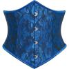 Blue Jacquard