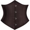 image:imageScarlet Darkness Corset Belt for Women Fishbone Wide Waist Corset Pirate BeltCoffee