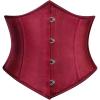 image:imageScarlet Darkness Corset Belt for Women Fishbone Wide Waist Corset Pirate BeltWine Red