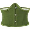 image:imageScarlet Darkness Corset Belt for Women Underbust Renaissance Corsets Vintage Bustier TopLight Green