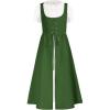 image:imageScarlet Darkness Girls Renaissance Dress Medieval A Line Maxi Dresses Two Piece SetDark Green