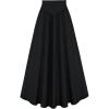 image:imageScarlet Darkness Maxi Skirts for Women Renaissance Skirt High Waist Black Long Skirt