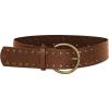image:imageScarlet Darkness Western Belt for Women Leather Cowboy Belt with Studded Buckle Country Wide Belts for Jeans DressesBrown