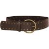 image:imageScarlet Darkness Western Belt for Women Leather Cowboy Belt with Studded Buckle Country Wide Belts for Jeans DressesCoffee