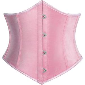 image:imageScarlet Darkness Corset Belt for Women Fishbone Wide Waist Corset Pirate BeltPink