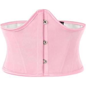 image:imageScarlet Darkness Corset Belt for Women Underbust Renaissance Corsets Vintage Bustier TopPink
