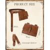 image:imageScarlet Darkness Renaissance Belt Pouch Pirate Viking Belt Medieval Ren Faire Western AccessoriesBorwn