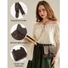 image:imageScarlet Darkness Renaissance Belt Pouch Pirate Viking Belt Medieval Ren Faire Western AccessoriesCoffee