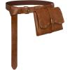 image:imageScarlet Darkness Renaissance Belt Pouch Pirate Viking Belt Medieval Ren Faire Western AccessoriesBorwn