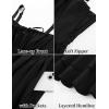 image:imageScarlet Darkness Corset Mini Dress for Women Teens 2026 Summer Ruffle Sundress Graduation Homecoming DressesBlack