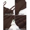 image:imageScarlet Darkness Corset Mini Dress for Women Teens 2026 Summer Ruffle Sundress Graduation Homecoming DressesChocolate