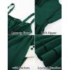 image:imageScarlet Darkness Corset Mini Dress for Women Teens 2026 Summer Ruffle Sundress Graduation Homecoming DressesDark Green