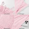 image:imageScarlet Darkness Corset Mini Dress for Women Teens 2026 Summer Ruffle Sundress Graduation Homecoming DressesLight Pink