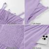 image:imageScarlet Darkness Corset Mini Dress for Women Teens 2026 Summer Ruffle Sundress Graduation Homecoming DressesLight Purple