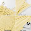 image:imageScarlet Darkness Corset Mini Dress for Women Teens 2026 Summer Ruffle Sundress Graduation Homecoming DressesLight Yellow