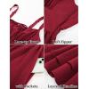 image:imageScarlet Darkness Corset Mini Dress for Women Teens 2026 Summer Ruffle Sundress Graduation Homecoming DressesRed