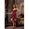 image:imageScarlet Darkness Corset Mini Dress for Women Teens 2026 Summer Ruffle Sundress Graduation Homecoming DressesWine Red
