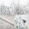 image:imageScarlet Darkness Floral Corset Dress for Women 2024 Ruched Bust Summer Flowy Victorian Dresses Blue L