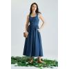 image:imageScarlet Darkness Renaissance Dress for Women Medieval Square Neck Corset Dress Casual Sundress