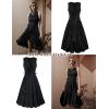 image:imageScarlet Darkness Renaissance Steampunk Dress Lace Up High Low Dress Pirate Gothic CostumeBlack