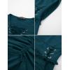 image:imageScarlet Darkness Renaissance Steampunk Dress Lace Up High Low Dress Pirate Gothic CostumeSea Blue