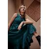image:imageScarlet Darkness Renaissance Steampunk Dress Lace Up High Low Dress Pirate Gothic CostumeSea Blue