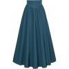 image:imageScarlet Darkness Renaissance Skirts for Women Flowy Long Maxi Skirt Blue M