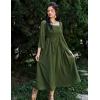 image:imageScarlet Darkness Women Renaissance Costume Bell Sleeve Off Shoulder Maxi Medieval Dress